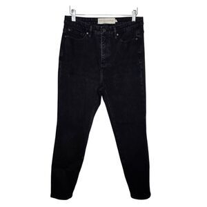 Soft Surroundings Womens Black Denim Jeans Skinny Jeans Size 10 Petite